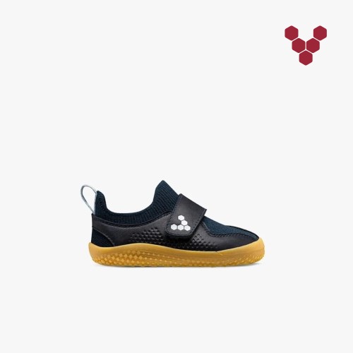 Vivobarefoot Primus Knit II Svart Joggesko Barn [4-MZHG]